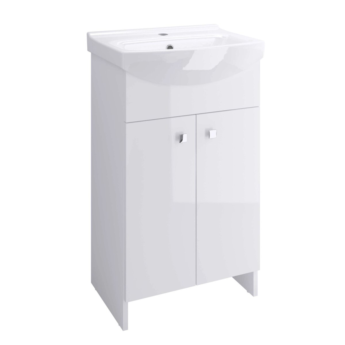 Cersanit Sati skrinka s umývadlom Cersania 60 cm, biela