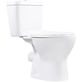 LaVita Zeta kombi WC s toaletným sedátkom, biele