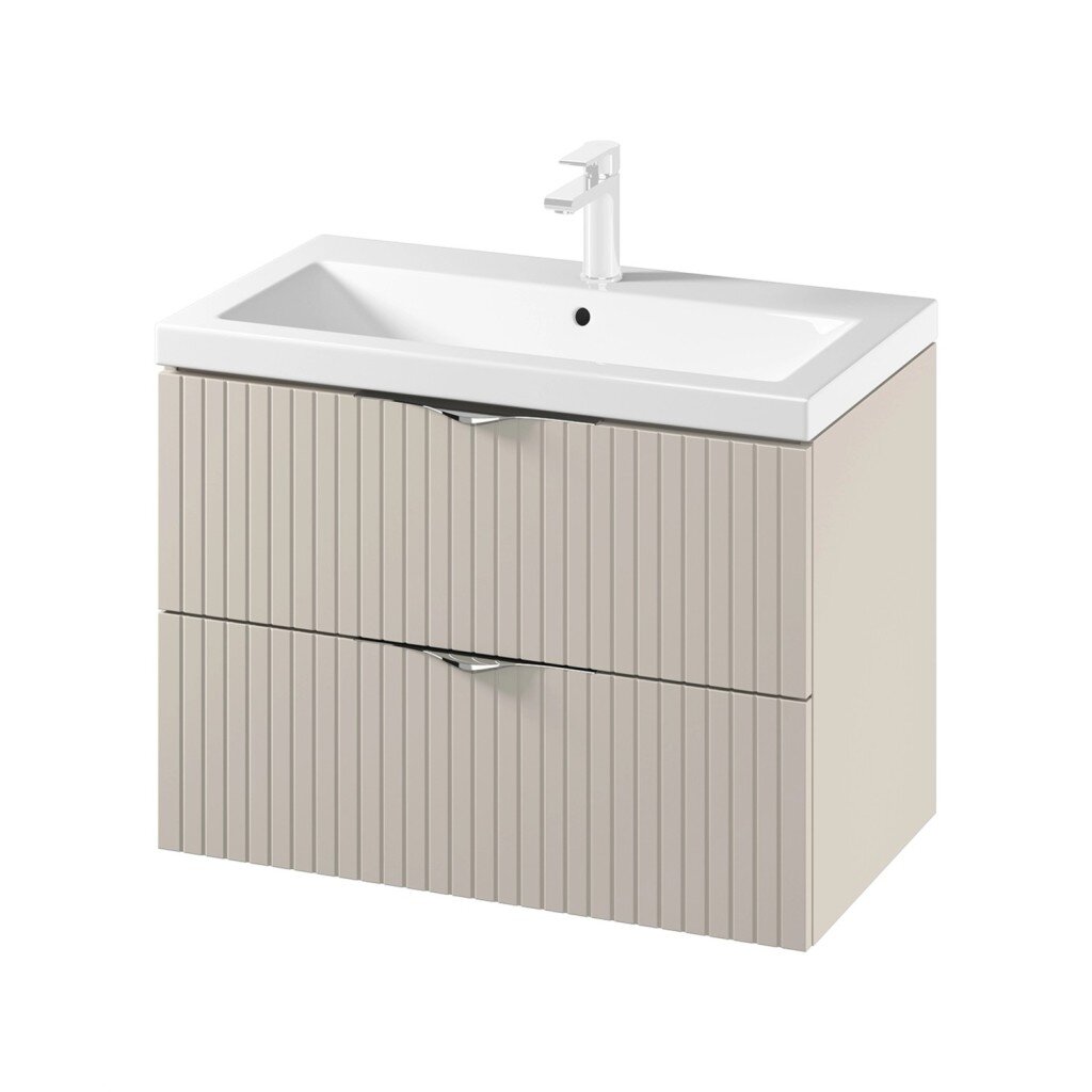 Cersanit Tirso SET C146 80 cm – skrinka s umývadlom, kašmír mat (S801-543)