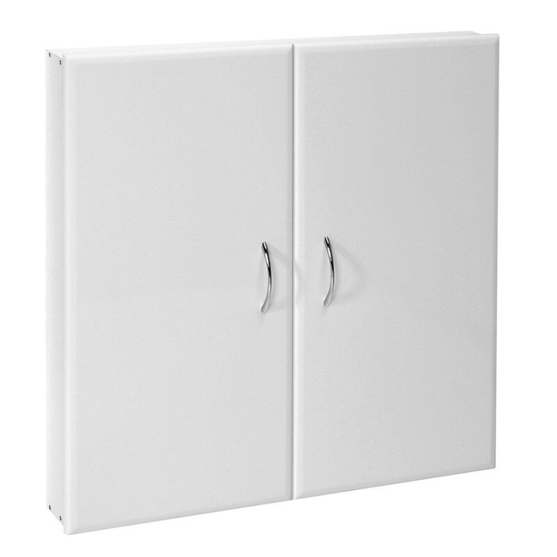 Aqualine dvierka do stupačiek 72×72 cm, biele, MDF