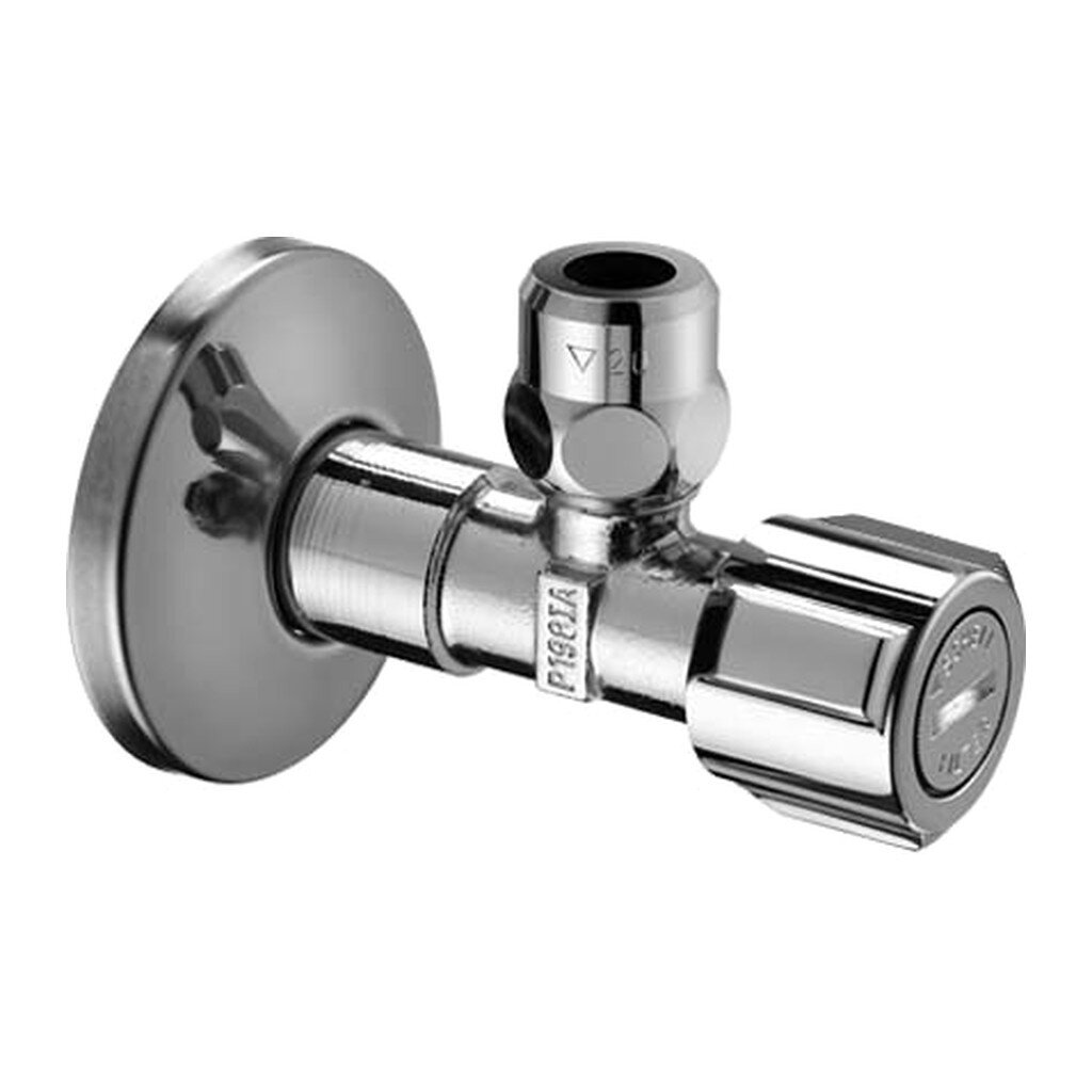 SCHELL Rohový regulačný ventil COMFORT s filtrom 1/2" x 3/8", chróm