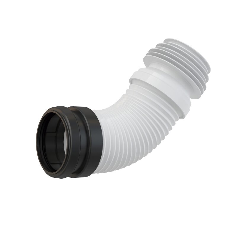 Alcadrain M9006 flexi koleno odpadu DN90/110, nastaviteľná dĺžka 230–450 mm