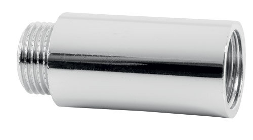 Predĺženie G 1/2" 25 mm, mosadz, chrómované (SLOVARM KE-263 Cr)
