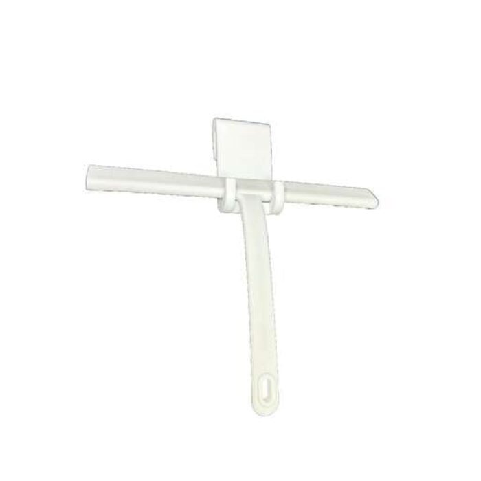 Stierka na sklo SAT biela 25,9 cm (SATDSTERKASHSB)