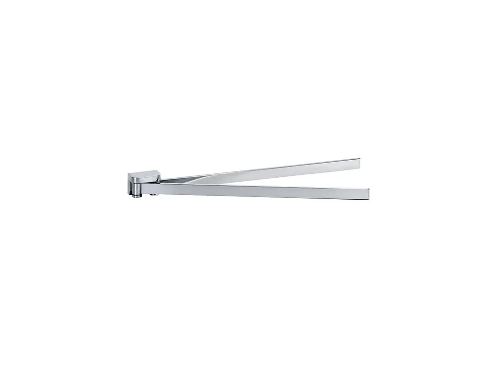 Bemeta Solo dvojitý otočný držiak na uteráky, chróm, 393 mm
