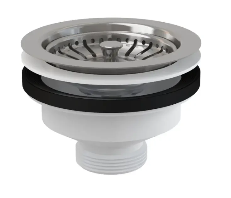 Alcadrain A37 drezová výpusť 6/4" s nerezovou mriežkou Ø115 mm