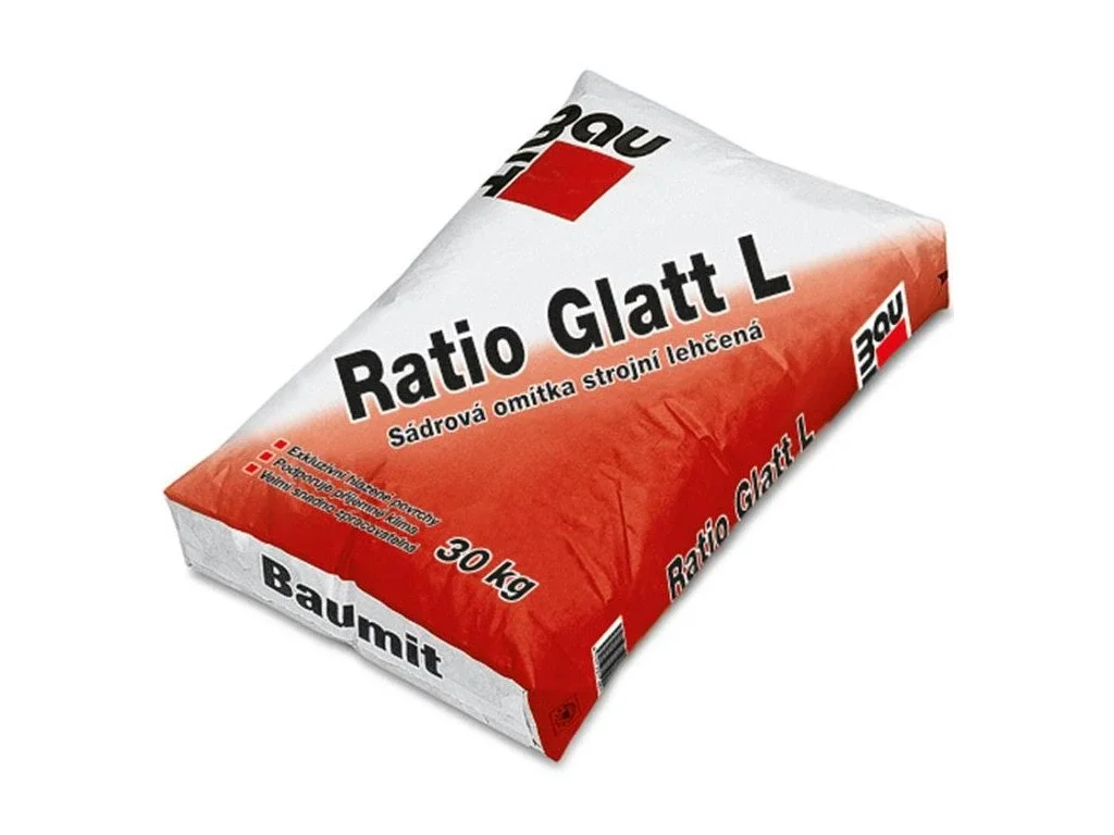 Baumit Ratio Glatt L sádrová ľahčená strojová omietka, 30 kg