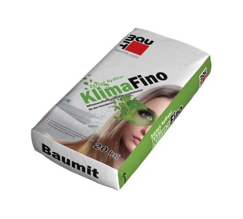 Baumit KlimaFino 20 kg — vápenná stierka do interiéru