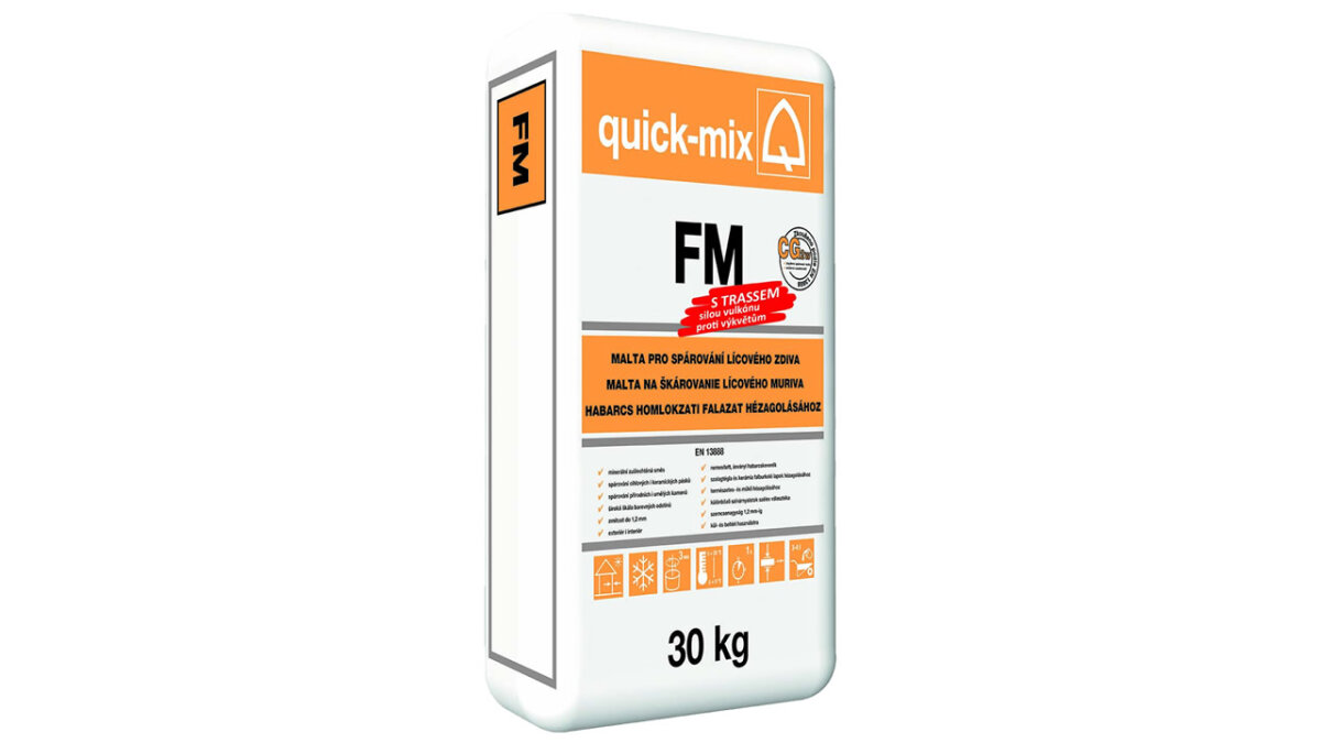 Quick-Mix FM škárovacia hmota 30 kg, bielobéžová