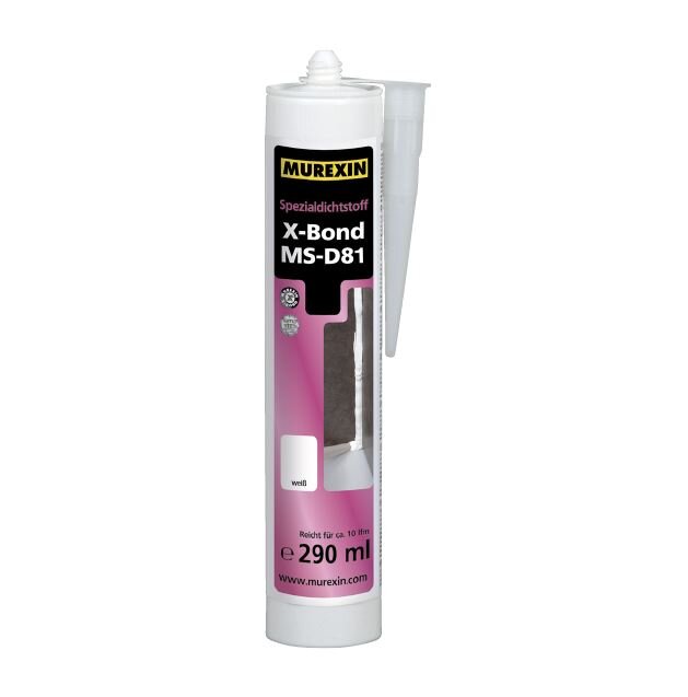 MUREXIN X-Bond MS-D 81 škárovací tmel 290 ml, šedý (silbergrau)