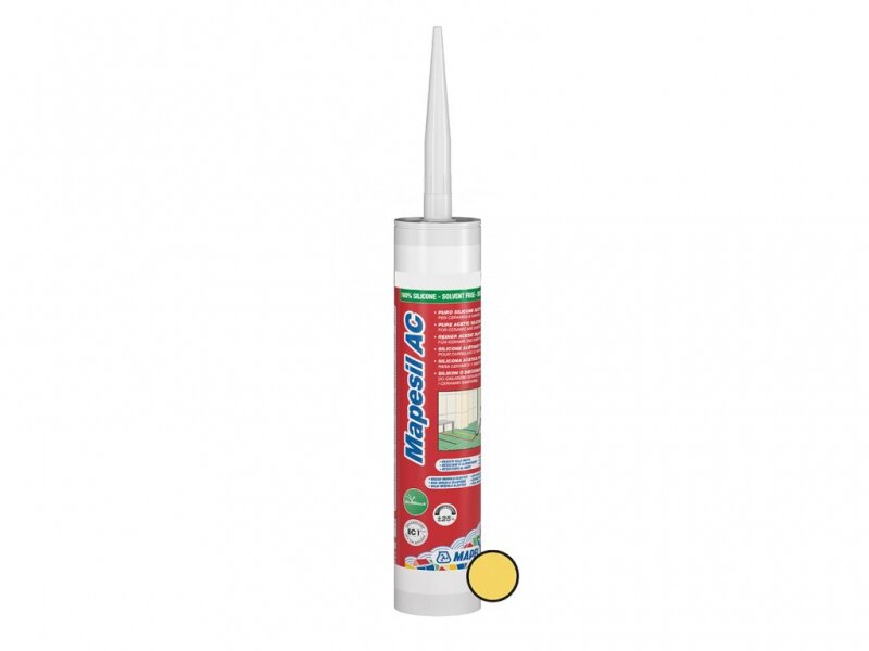 Silikón Mapei Mapesil AC 150 žltá