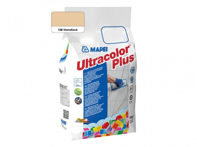 Mapei Ultracolor Plus 138 Mandľa – škárovacia hmota, 5 kg