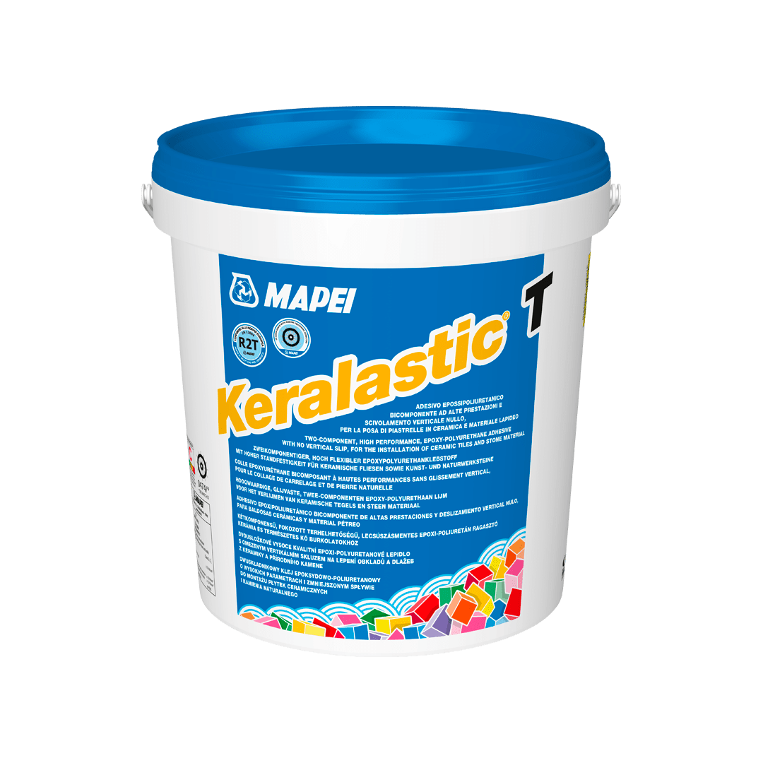 Mapei KERALASTIC T, polyuretánové lepidlo R2T, šedé, 5 kg