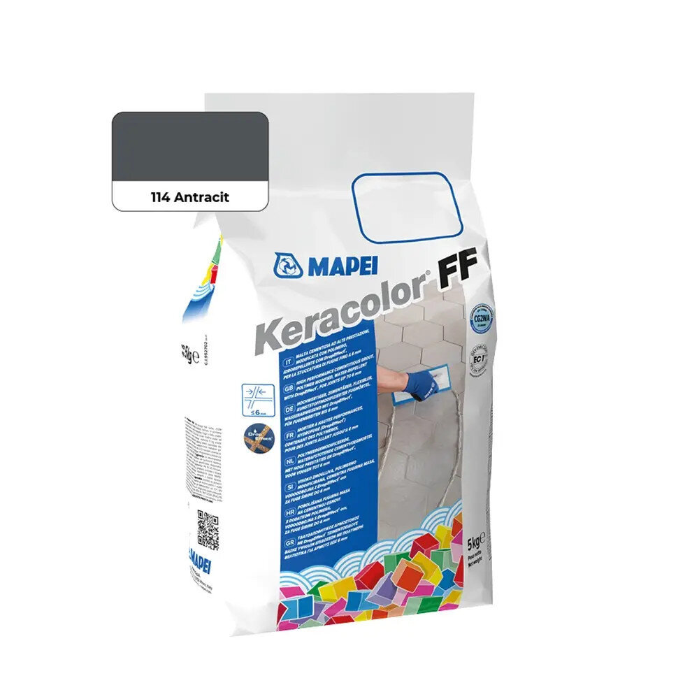 Mapei Keracolor FF 114 antracit 5 kg