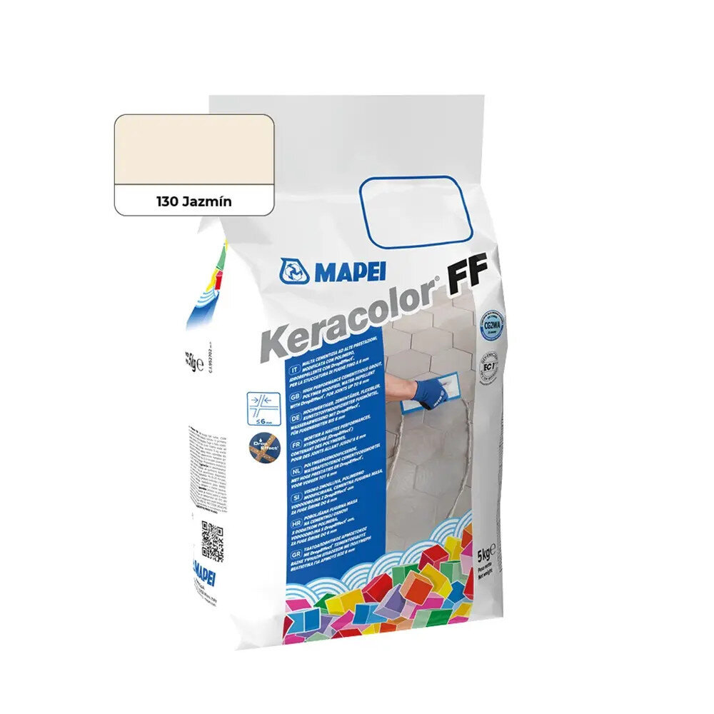 Mapei Keracolor FF 130 Jazmín 5 kg - škárovacia hmota
