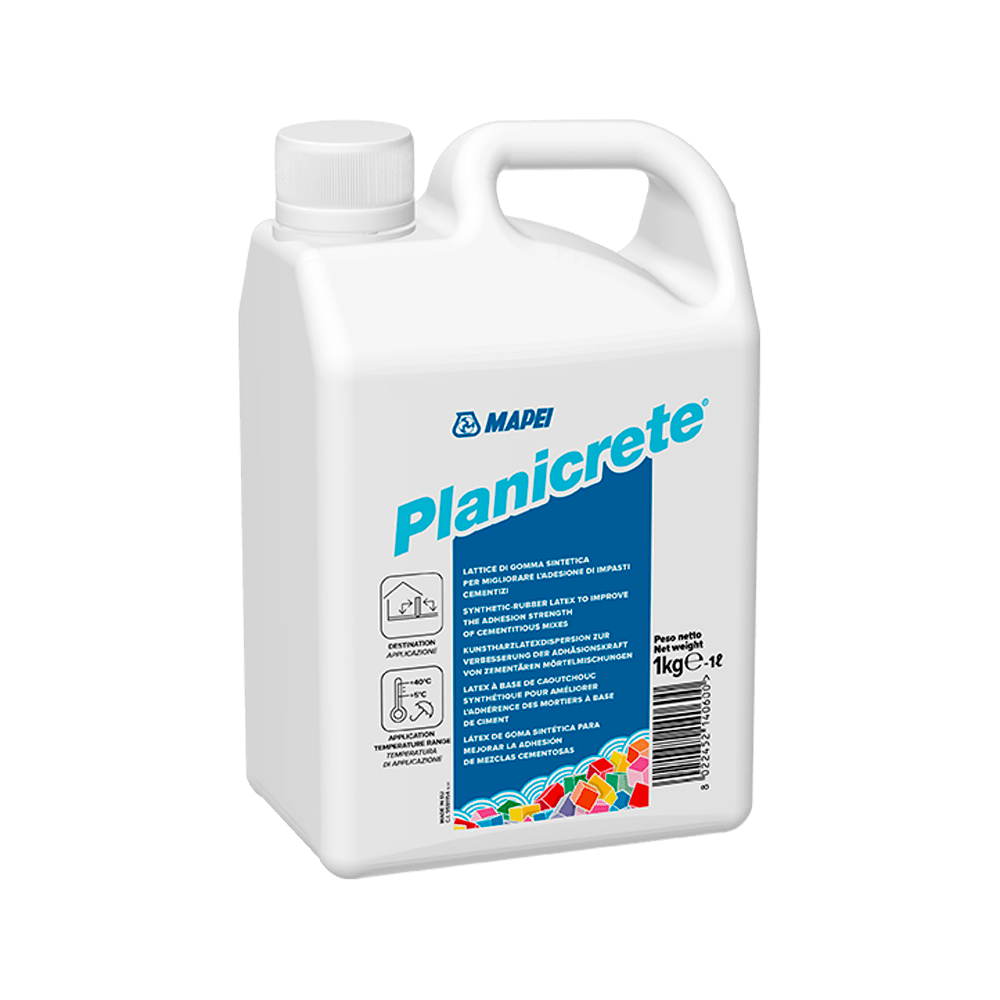 MAPEI Planicrete – latexová prísada do cementových zmesí, 1 kg