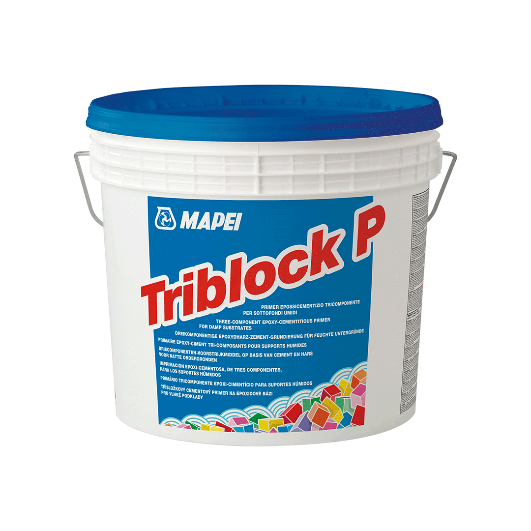 Mapei Triblock P 5 kg — trojzložkový epoxidocementový penetračný náter