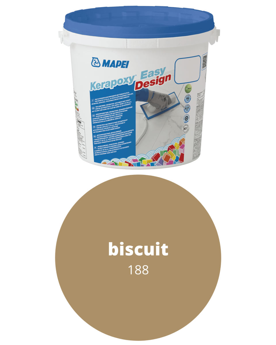 MAPEI Kerapoxy Easy Design 188 Biscuit, epoxidová škárovacia hmota, 3 kg