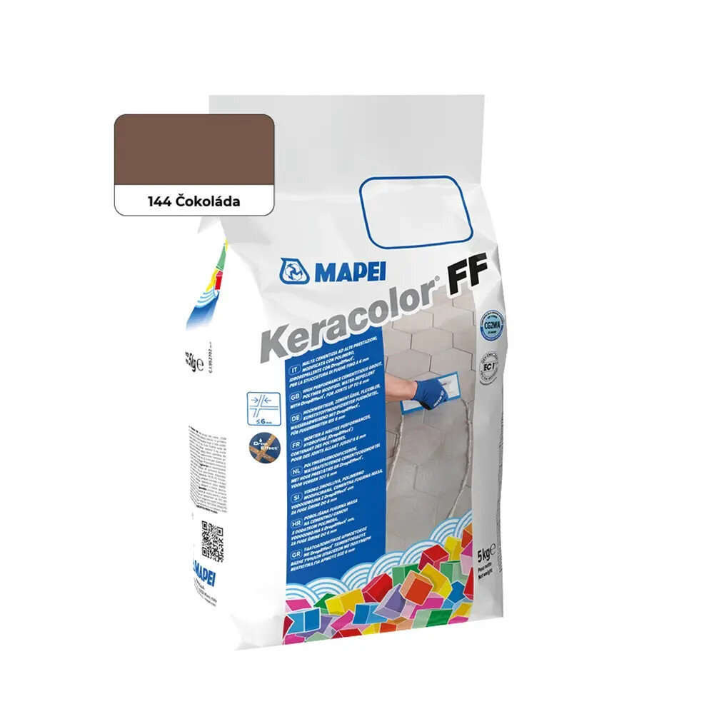 Špárovacia hmota Keracolor čokolada 5kg Mapei
