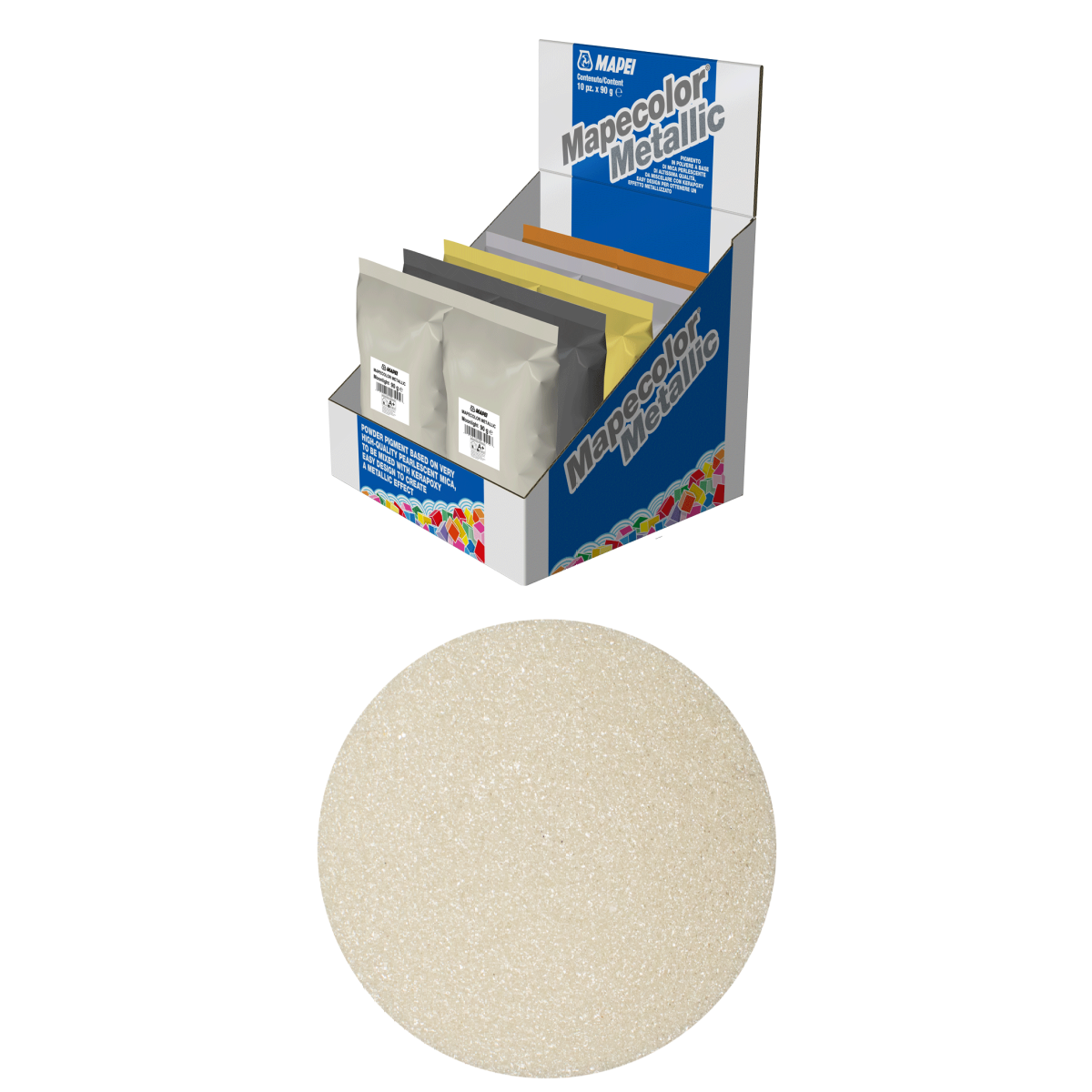 Mapei Mapecolor Metallic Moonlight 90 g (metalický pigment)