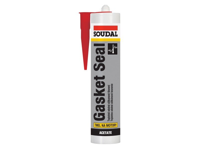 Soudal Gasket Seal tmel na motory, 310 ml (červený)