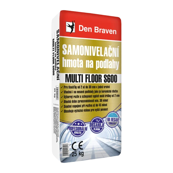 Den Braven MULTI FLOOR S600 samonivelačná hmota na podlahy 25 kg