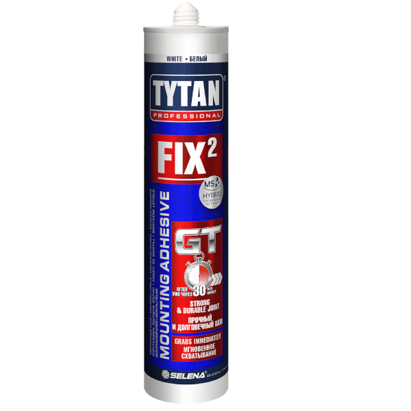 TYTAN PROFESSIONAL FIX² TURBO GT montážne lepidlo 290 ml (biely)