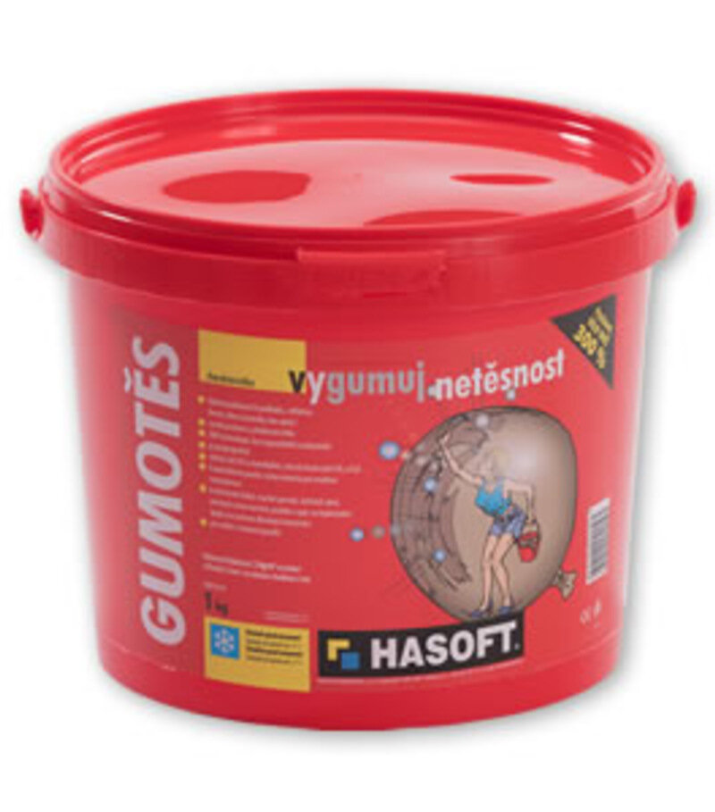 HASOFT Gumotes tesniaca hmota 1 kg, sivá