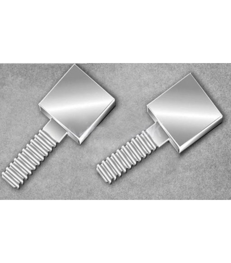 Rohový segment hliníkový strieborný lesklý 10 mm