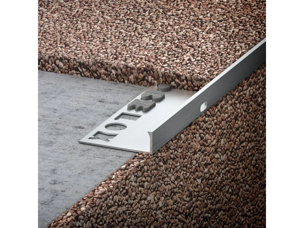 Schodiskový profil L KL STONE 12,5 mm, eloxovaný hliník (AL)