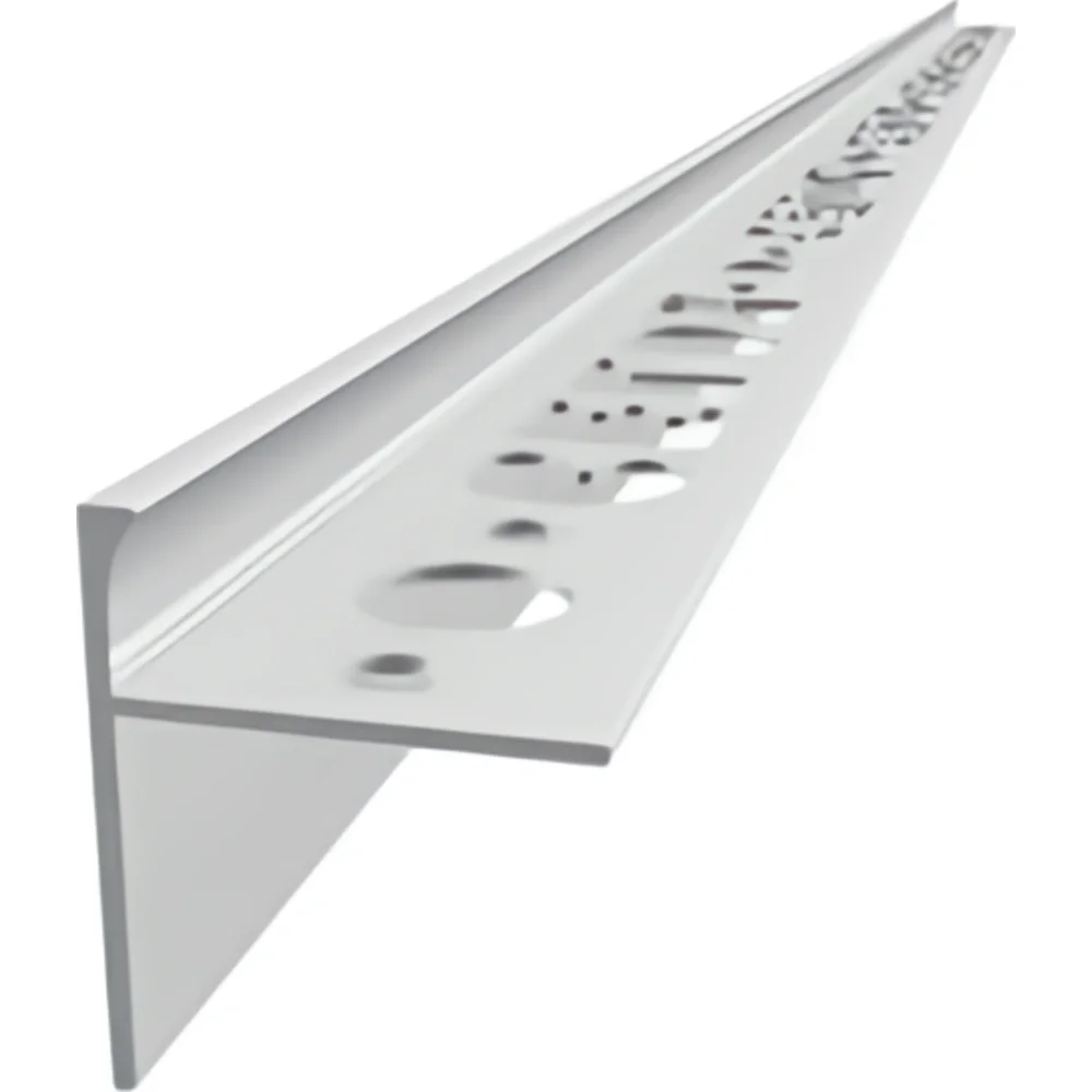 Terasový profil eloxovaný 10 mm x 2,5 m, strieborný