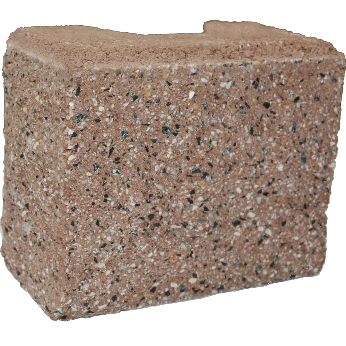 Premac Mur Mac plotová tvarovka 1/4 10 x 19 x 15 cm, hnedá