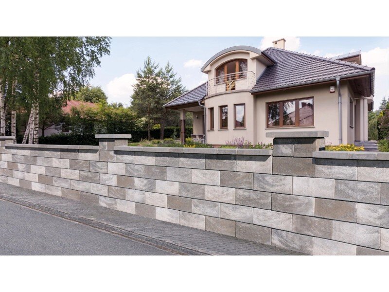 Semmelrock Rivago betónový plotový prvok 60 x 20 x 16 cm