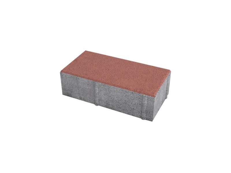 Dlažba betónová Parketa červená 20x10x8cm DITON
