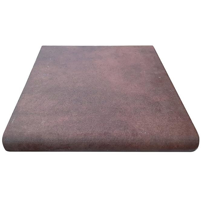 Schodová stupnica Gres de Aragon Peldano Capri Rojo 32,5 x 33 cm