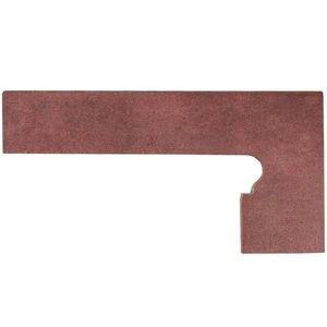 Sokel (rohový pravý) Capri Rojo 39 × 20 cm