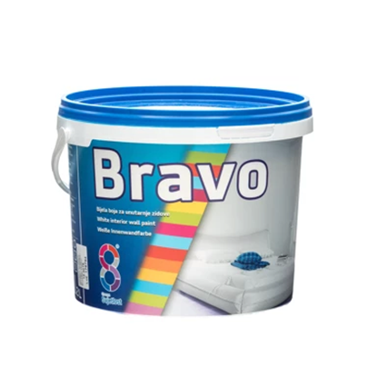 Farba na vnútorné steny Bravo biela 2l