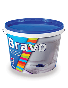 Farba na vnútorné steny Bravo biela 5L