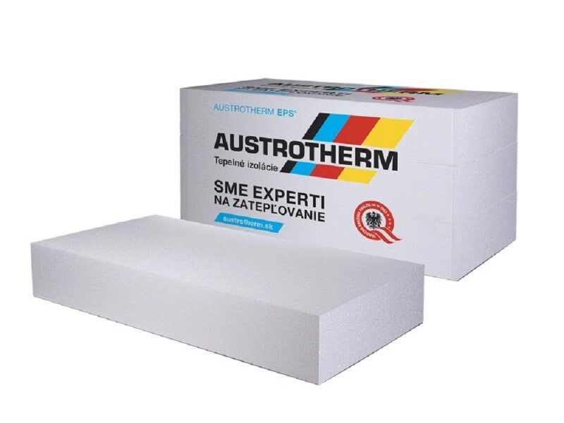 Austrotherm EPS 100 S doska 1000 x 500 x 80 mm, balenie 7 ks