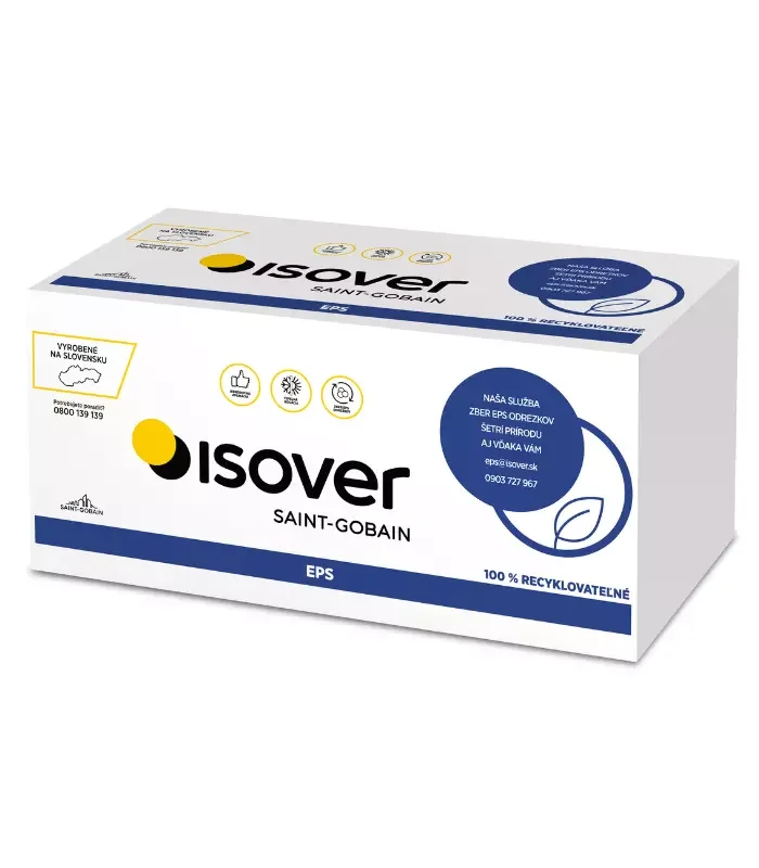 Isover EPS 200S doska 80 mm (500 x 1000 mm), balenie 7 ks (3,5 m²)
