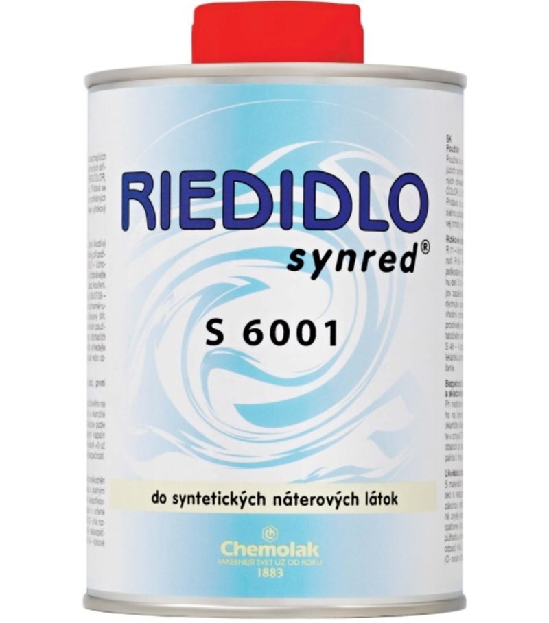 Chemolak S 6001, syntetické riedidlo, 0,8 l