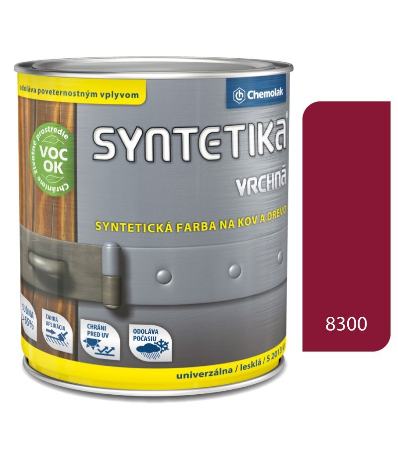 CHEMOLAK Syntetika S2013U 8300 červená višňová, 0,6 l