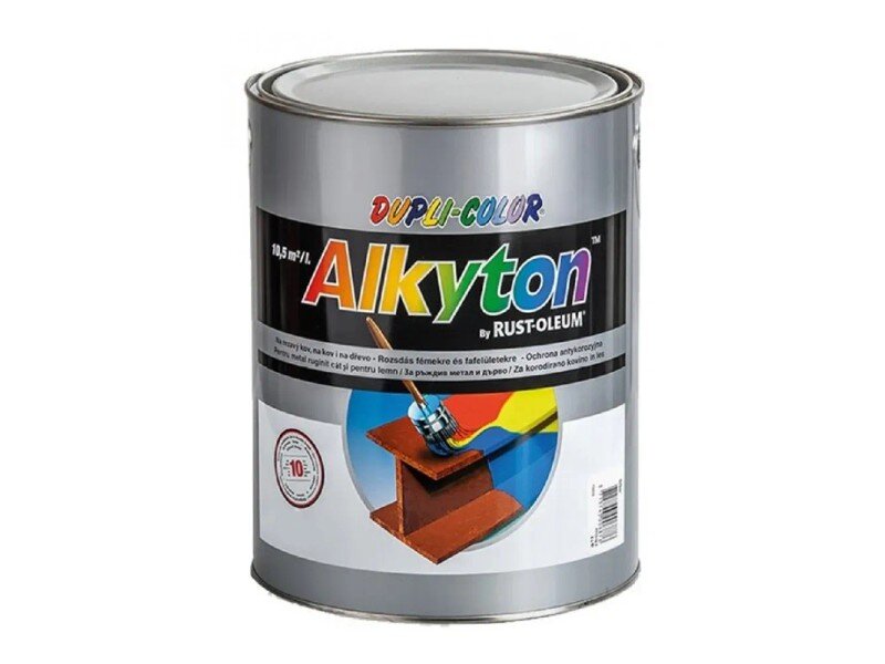Dupli-Color Alkyton samozákladový email kladivkový šedý 750 ml