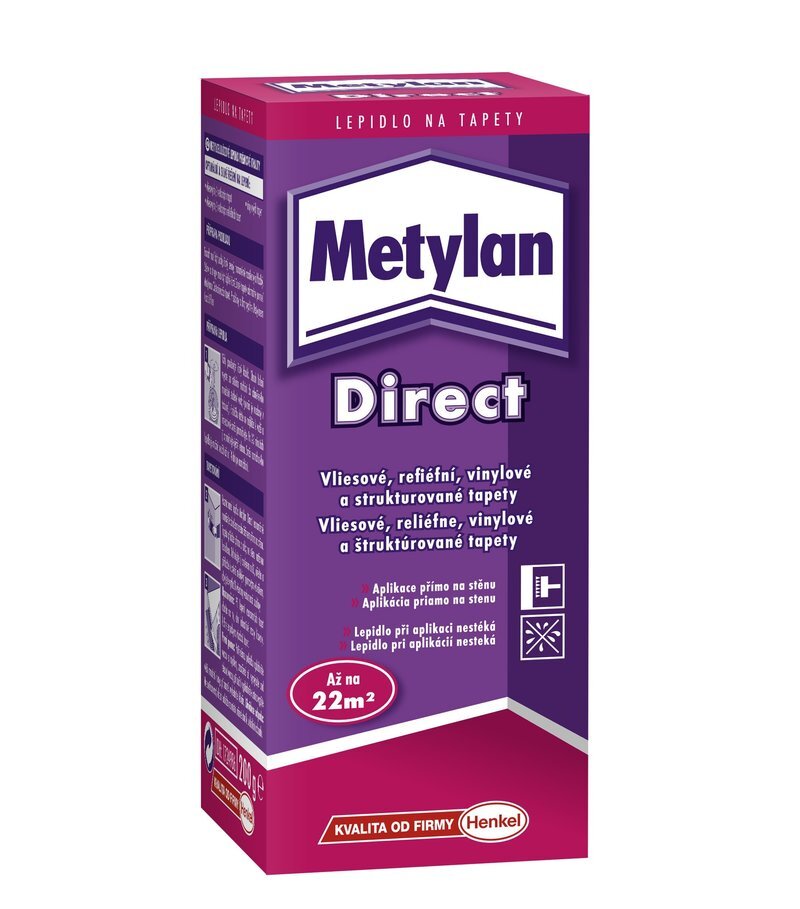 Metylan Direct lepidlo na vliesové tapety 200 g