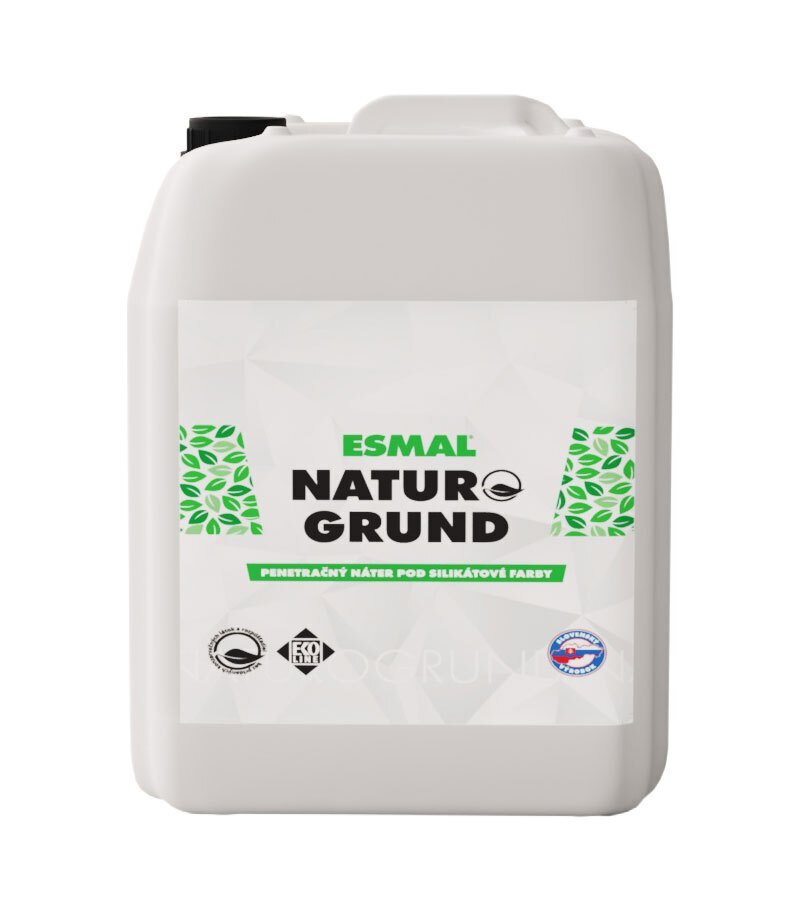 Esmal Naturo Grund — silikátový penetračný náter, 5 l