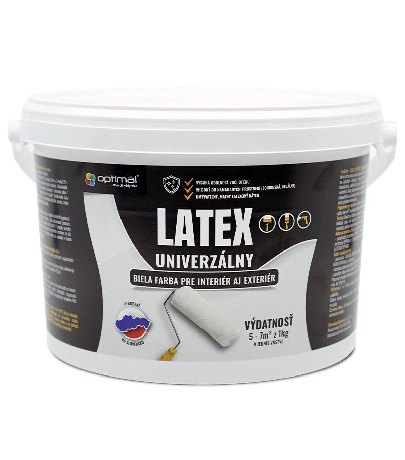 Optimal Latex univerzálny biely 5+1 kg