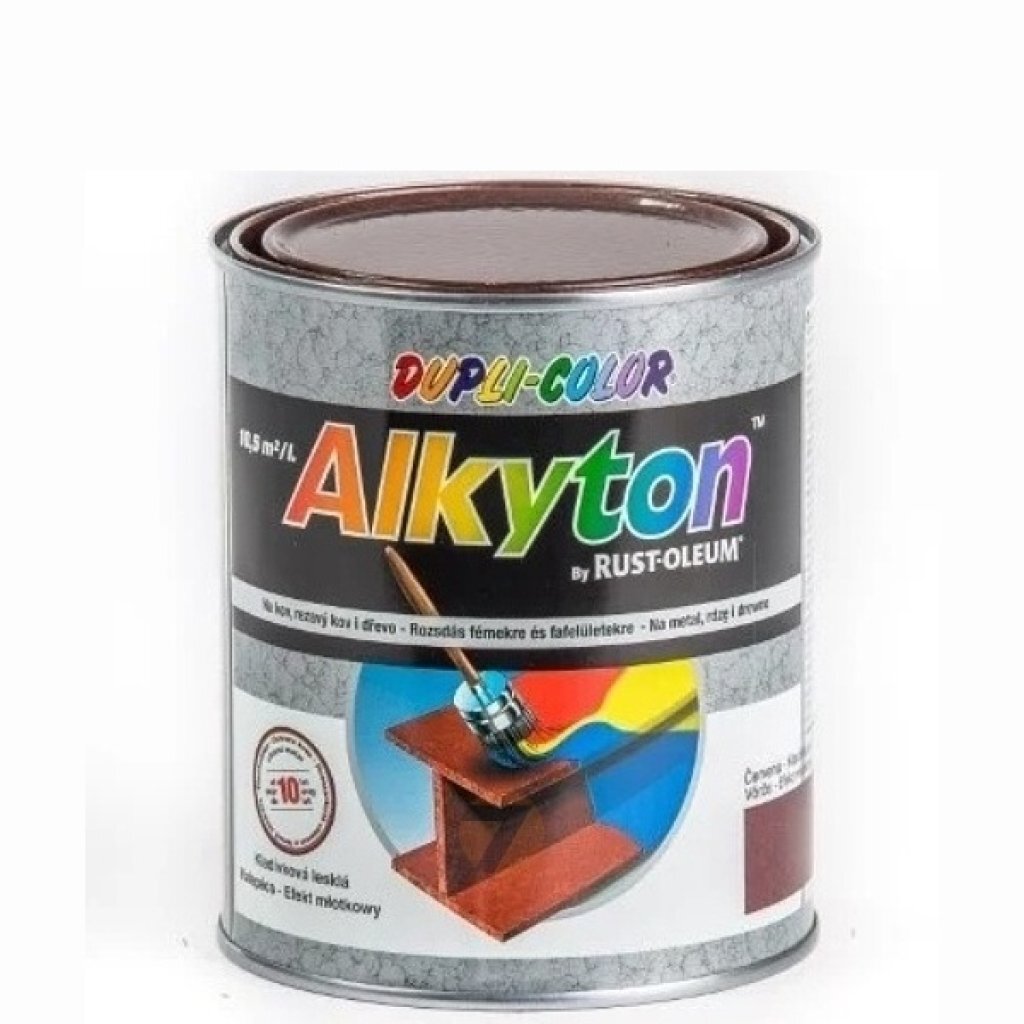 Rust-Oleum Alkyton kladivková farba červená 750 ml