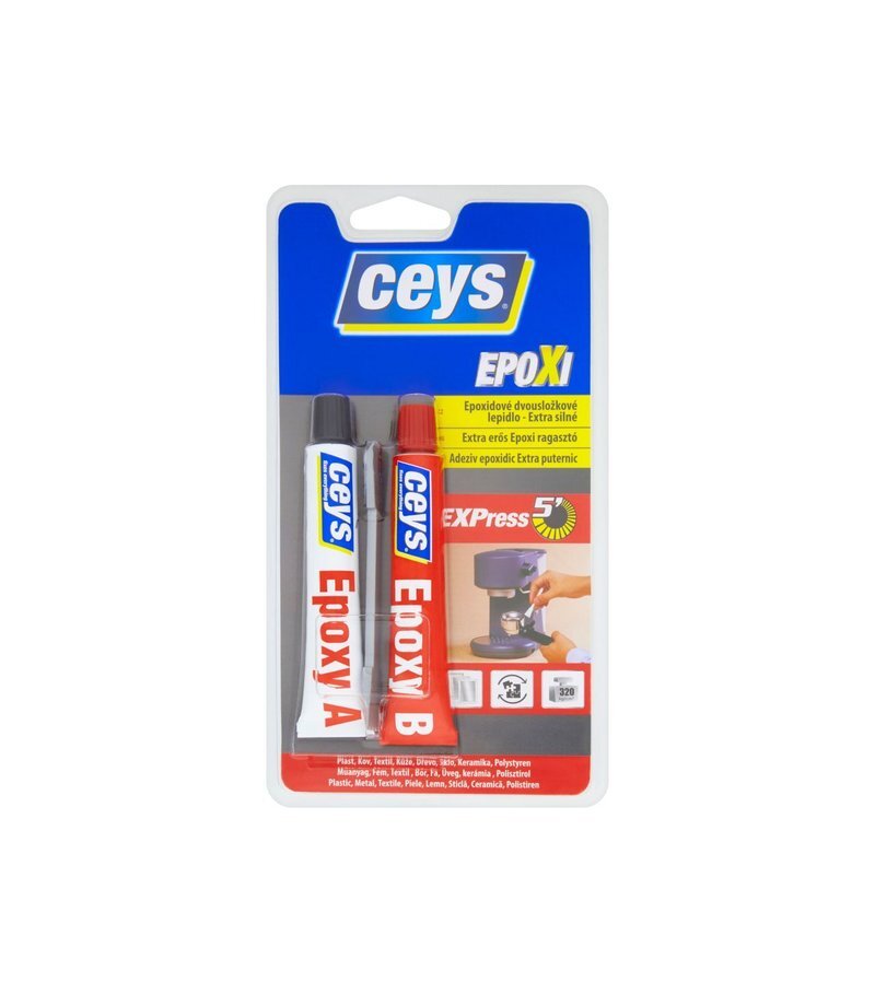 Ceys Epoxiceys epoxidové lepidlo rýchlotvrdnúce 30 ml