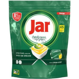 Jar Original All-in-One tablety do umývačky Lemon, 45 ks