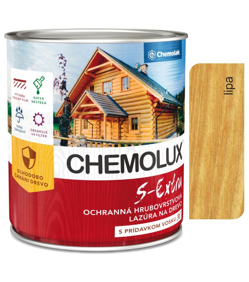 Chemolak Chemolux S Extra 0162 Lipa, 0,75 l